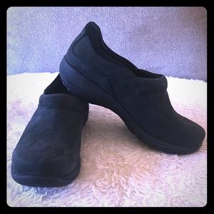 Dansko Vibram Black Slip On